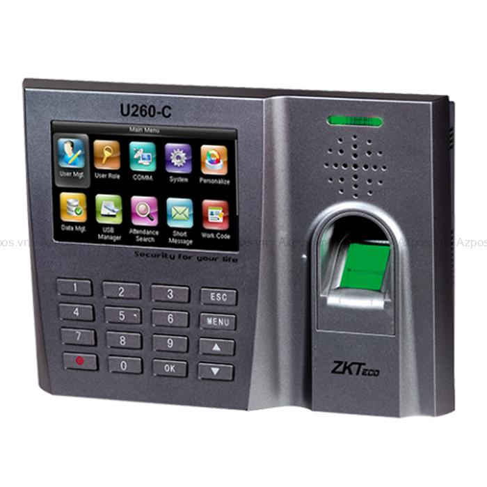Máy Chấm Công Vân Tay Thẻ Từ U260-C