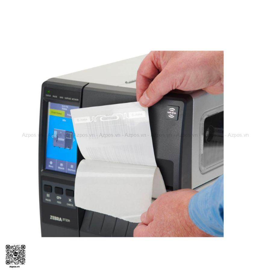 Máy in mã vạch Zebra ZT231 300dpi