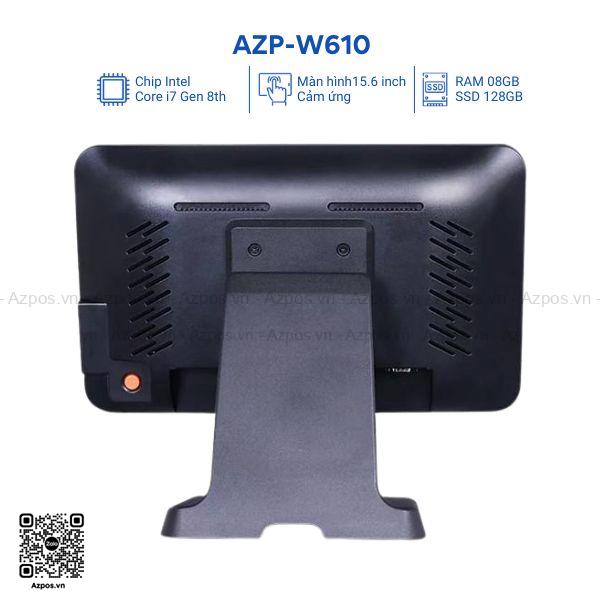 Máy Tính Tiền Cảm Ứng AZP-W610 Core i7-8th/ RAM 08GB/ SSD 128GB/ 15.6inch
