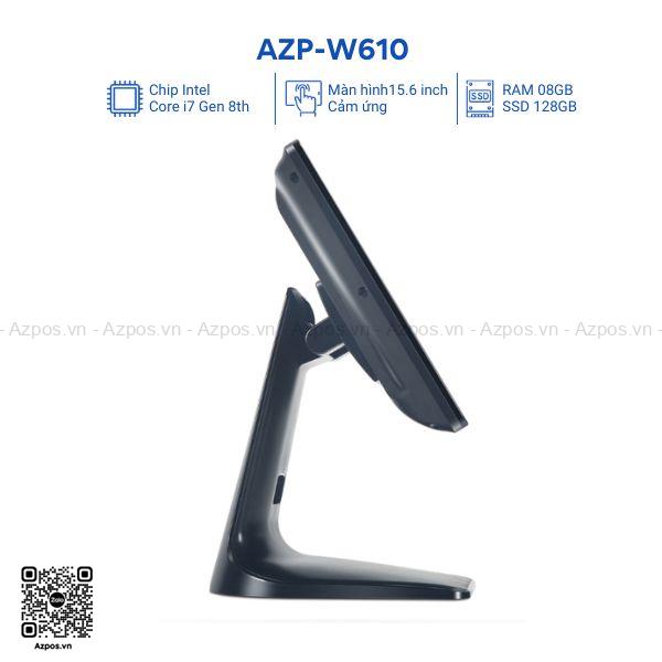 Máy Tính Tiền Cảm Ứng AZP-W610 Core i7-8th/ RAM 08GB/ SSD 128GB/ 15.6inch