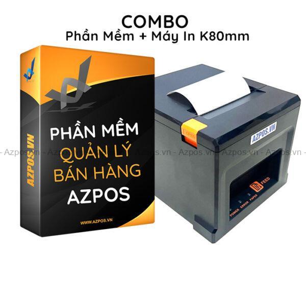Combo Phần mềm bán hàng (Offline trọn đời) + Máy In Bill K80mm