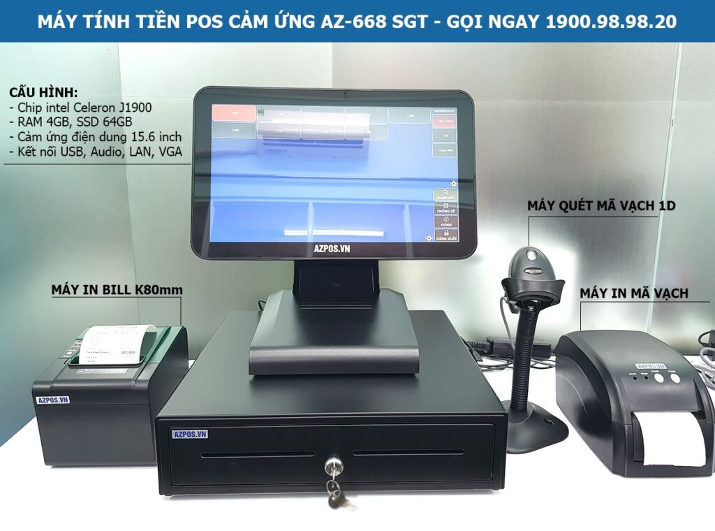 Máy Tính Tiền Quán Cafe