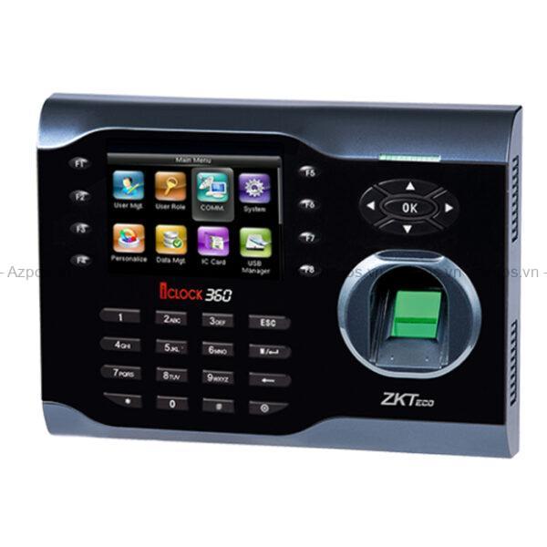 Máy Chấm Công Vân Tay Thẻ Từ iClock360