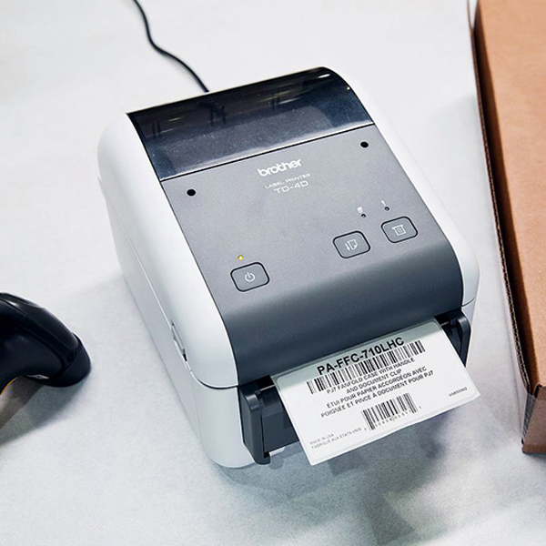 Máy in tem nhãn mã vạch Brother TD-4420