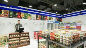 thiết kế siêu thị mini