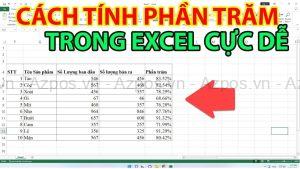 Hướng Dẫn Chi Tiết Cách Tính Tỷ Lệ Phần Trăm Trong Excel