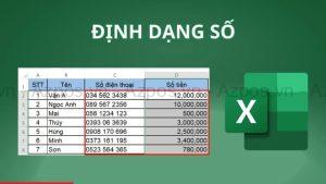 Cách Định Dạng Số Trong Excel Đơn Giản