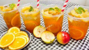 Công Thức Cách Làm Trà Đào Cam Sả Ngon, Giữ Hương Lâu