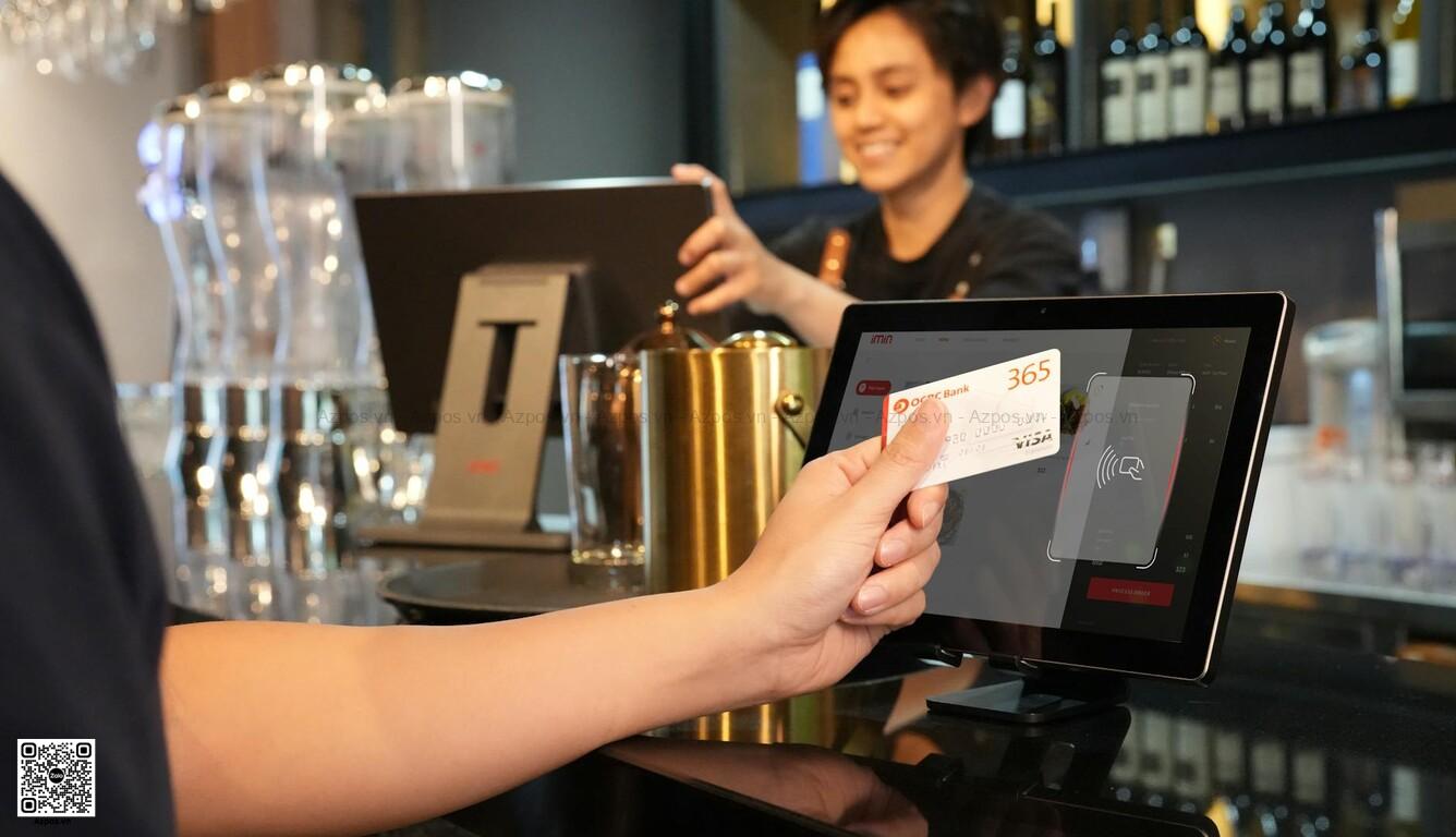 Bộ máy tính tiền cho quán ăn giúp tính tiền nhanh và kiểm soát doanh thu