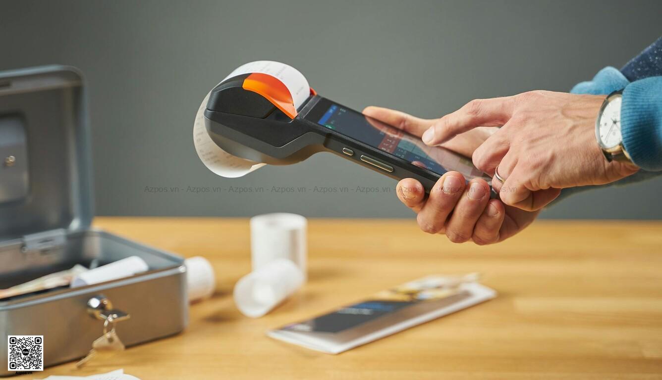Máy in hóa đơn nhiệt và quy trình in bill trong quán ăn