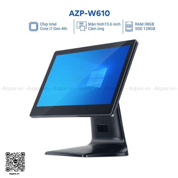 Máy Tính Tiền Cảm Ứng AZP-W610 Core i7-4th/ RAM 08GB/ SSD 128GB/ 15.6inch