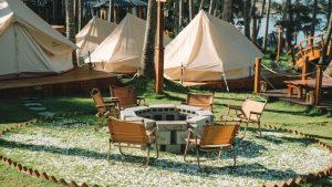 Cách Set Up Bếp Lửa Trại Lều Picnic Trong Resort Núi Trải Nghiệm Khách Mê