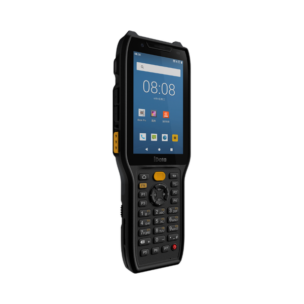 Máy kiểm kho lạnh iData K8 Cold mặt trước có bàn phím