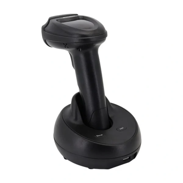 Máy quét mã vạch MC-3688BT góc nghiêng cùng đế sạc